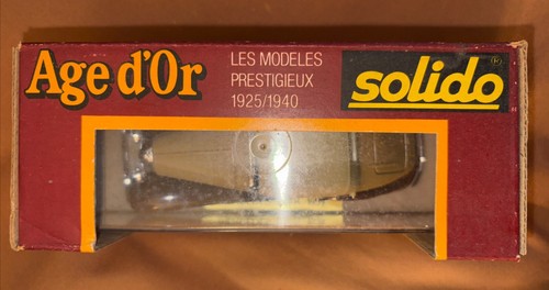 1938 Mercedes 540 K. 1/43 Diecast Solido Car Model France. - Picture 19 of 24
