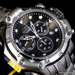 Invicta-Subaqua-Poseidon-Bolt-Chronograph-Stainless-Steel-Black-50mm-Watch-New