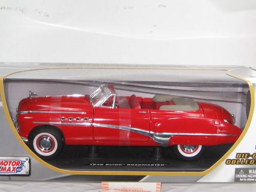 1949 BUICK ROADMASTER RED NEW IN BOX 1:18. - Picture 4 of 6