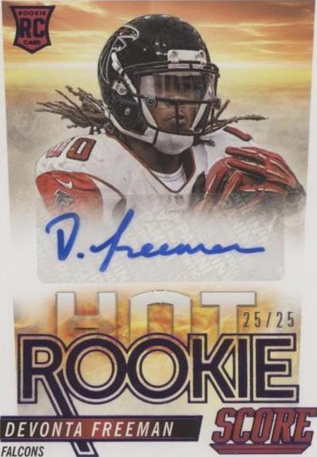 2014 Score Devonta Freeman #HR-DF - 1 of 2