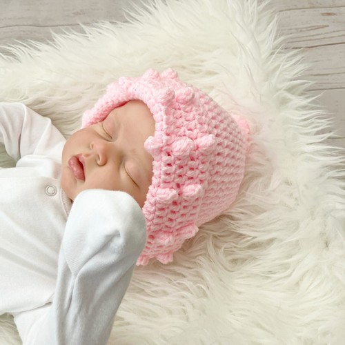 Patrón de ganchillo para sombrero de bebé - Gorro para bebés - CP501 - Imagen 7 de 10