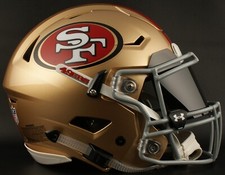 SAN FRANCISCO 49ers NFL Riddell SPEEDFLEX Authentic Gameday Football Helmet