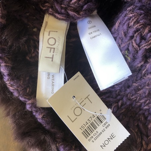 NWT LOFT Faux-Fur Infinity Scarf - Picture 3 of 5