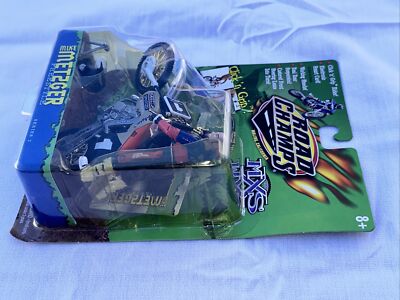 レア 2000y ロード チャンプス MXS アクション フィギュア モトクロス 2000 Road Champs MXS Mike Metzger FREESTYLE Moto Rider