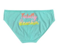 Victorias Secret cotton Hiphugger totally beachin Print Panty green Large