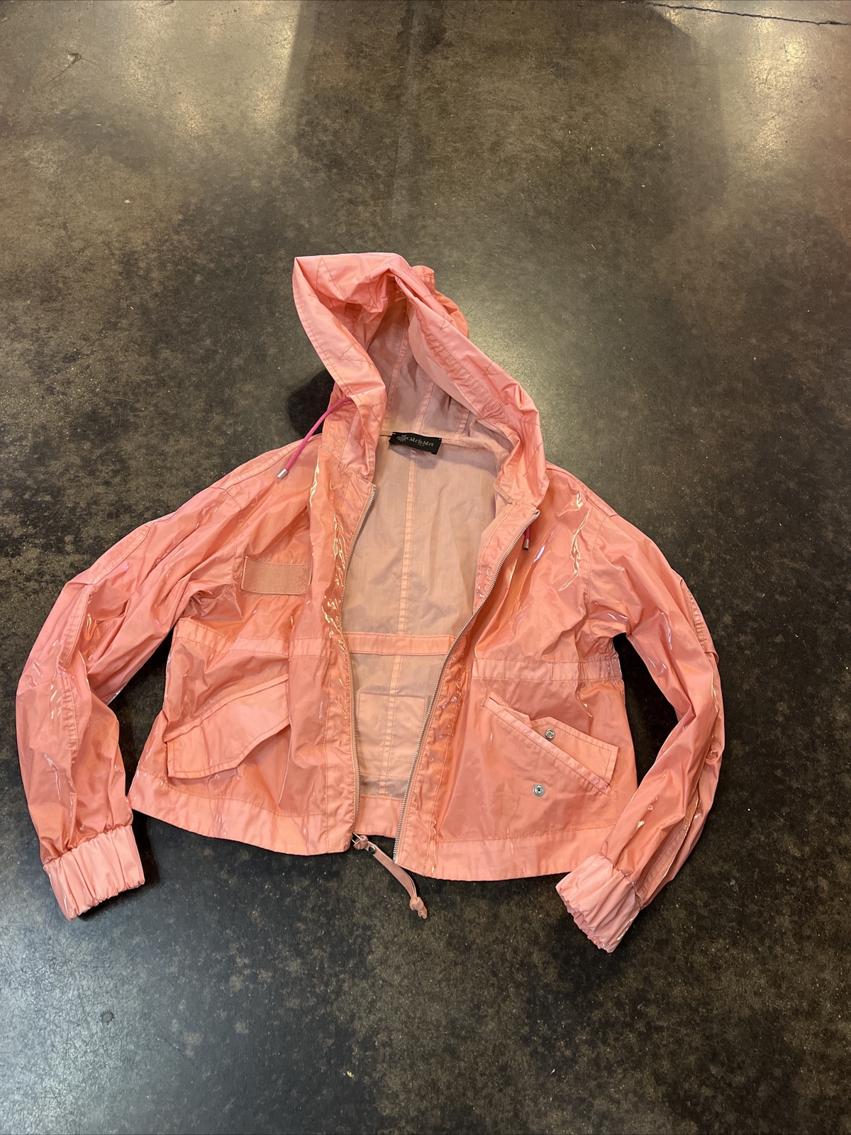 mr-mrs-italy-pink-bomber-raincoat-xxs-ebay