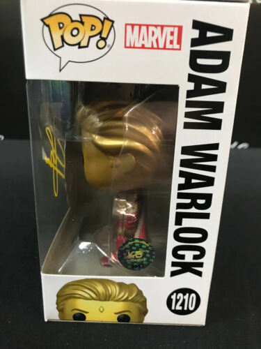 WILL POULTER FIRMATO "ADAM WARLOCK" FUNKO POP! (KB AUTHENTICS COA) #1210 - Foto 2 di 4