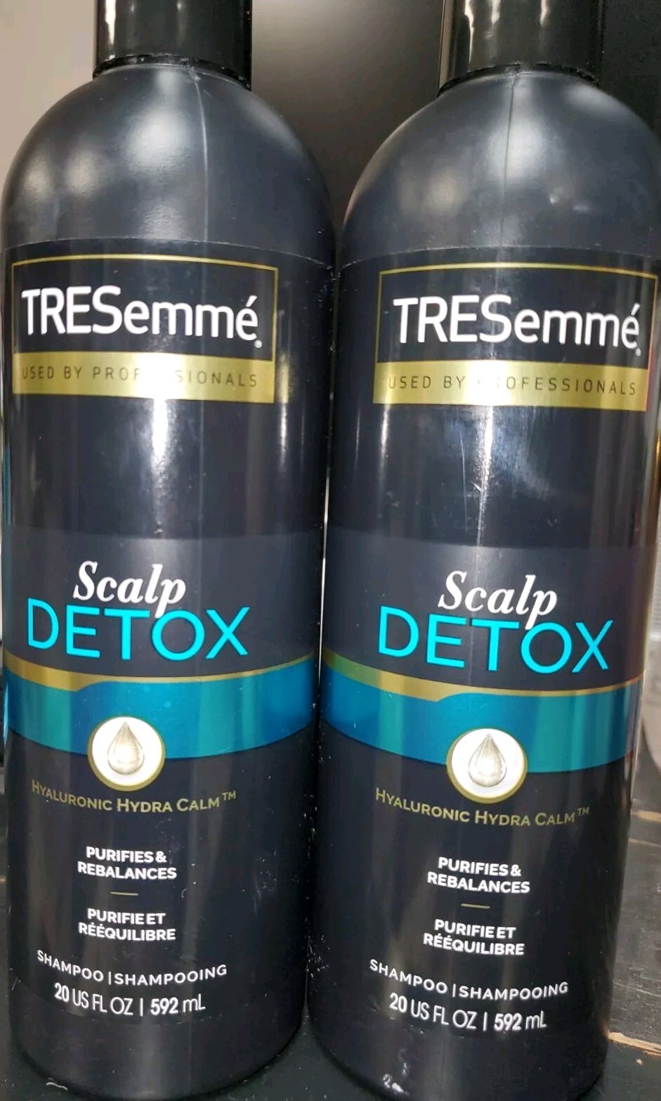 Lot of 2 Tresemme Scalp Detox Shampoo 20 oz eBay