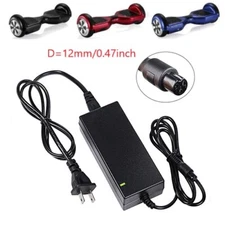 Balancing Scooter Hoverboard Adapter Charger Power Supply 42V D=12mm 0.47"