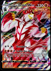 Single Strike Urshifu VMAX 086/163 Battle Styles Jumbo Holo Promo