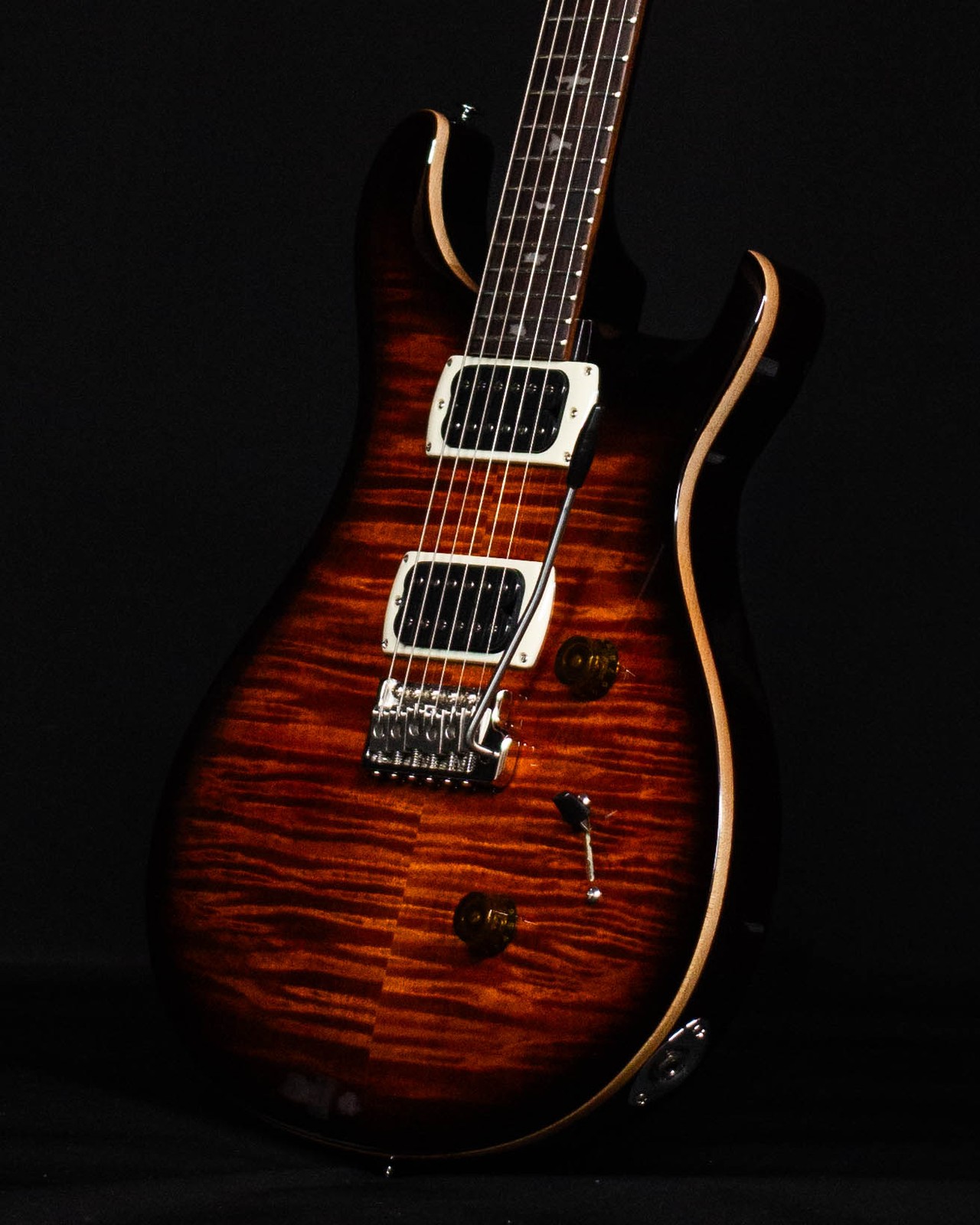 PRS SE Custom 24, Black Gold Sunburst