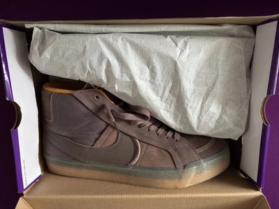 WIE NEU Nike SB Skateboarding Zoom Blazer Mid Premium Plus Plum Gum US13EU47,5