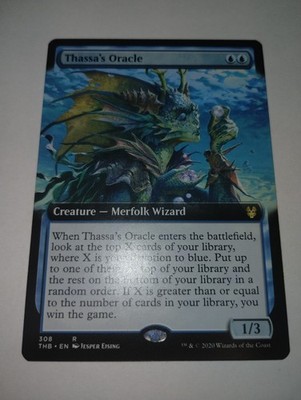 Thassa's Oracle MTG NM Borderless THB FREE SHIPPING