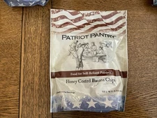 Patriot Pantry EMERGENCY SURVIVAL - BANANA CHIPS With Honey