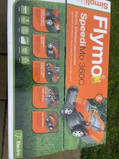 Flymo Speedi-Mo 360C Electric Wheeled Lawn Mower 1500W