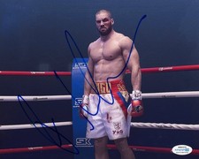 Florian Munteanu Signed Autographed 8x10 Photo Creed II Viktor Drago ACOA