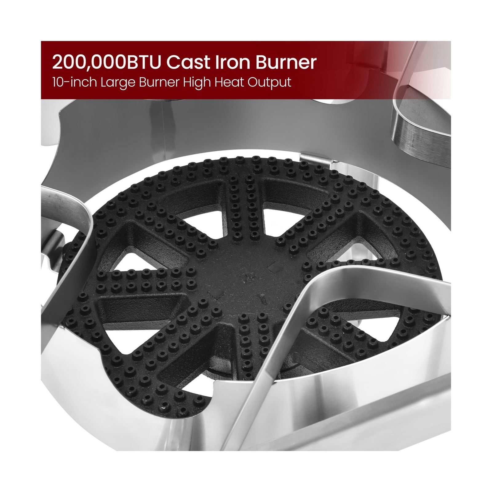 ARC Advanced Royal Champion ARC Propane Burner, 200,000 BTU Propane Stove wit...