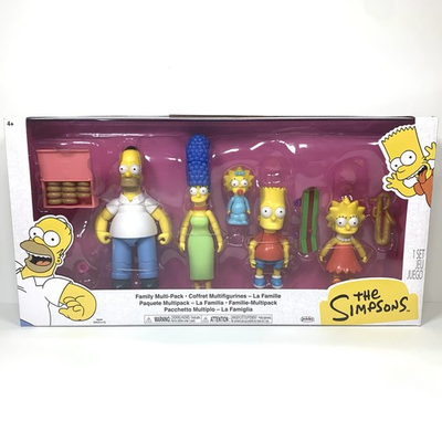 #ad NEW 2025 Jakks Pacific The Simpsons FAMILY MULTI PACK 5” Action Figures Kids Toy $27.99