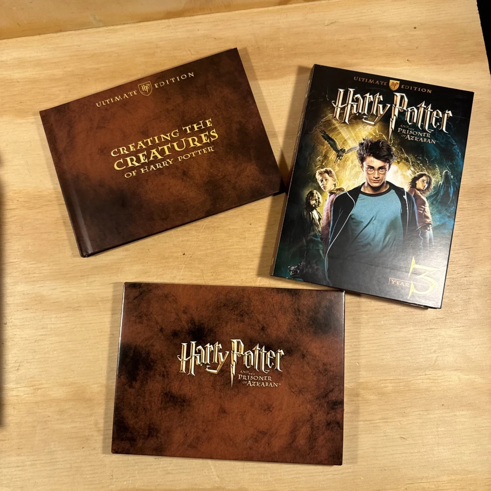 Harry Potter and the Prisoner of Azkaban (Three-Disc Ultimate Edition) DVD RARE - Image 4 of 4
