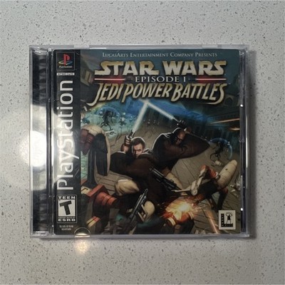 LucasArts Star Wars Episode I Jedi Power Battles - PS1 NTSC-U/C T Case Disc