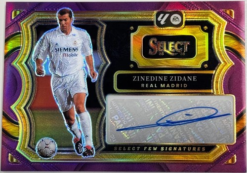 Panini 2025-26 Select La Liga Zinedine Zidane Real Madrid Prizm
