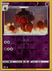 claydol pokemon card value 095/197 Holo - Obsidian Flames Stage 1 Claydol | Pokémon Cards and