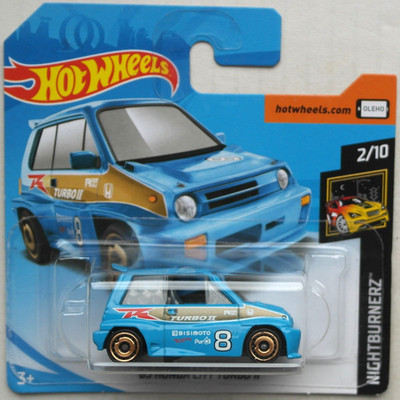 Hot Wheels 1985 Honda City Turbo II blau Neu/OVP Kleinwagen Auto Car HW blue ´85