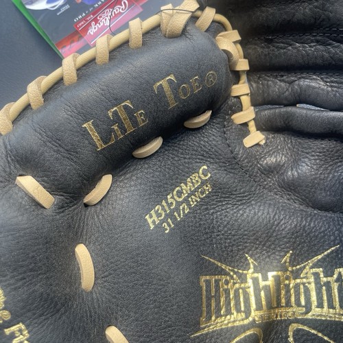 Rawlings H315CMBC Highlight Series 31.5" Youth Catchers Mitt LHT Glove - Picture 4 of 6