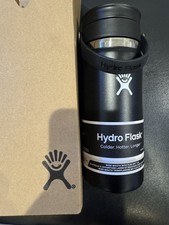 NEW Hydro Flask 16 oz Coffee with Flex Sip™ Lid Wide Mouth Thermos Cup Black mug
