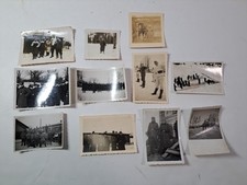 Lot Of 11 Vintage WW2 Photographs Of German Soldiers In The Winter Snow