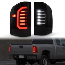 KEWISAUTO LED Tail Lights for 2007-2014 Silverado 1500, Full LED Taillight Re...