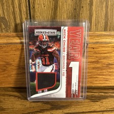 Nick Chubb 2018 Panini Rookies & Stars #YO-1 Year 1 Patch Rookie RC