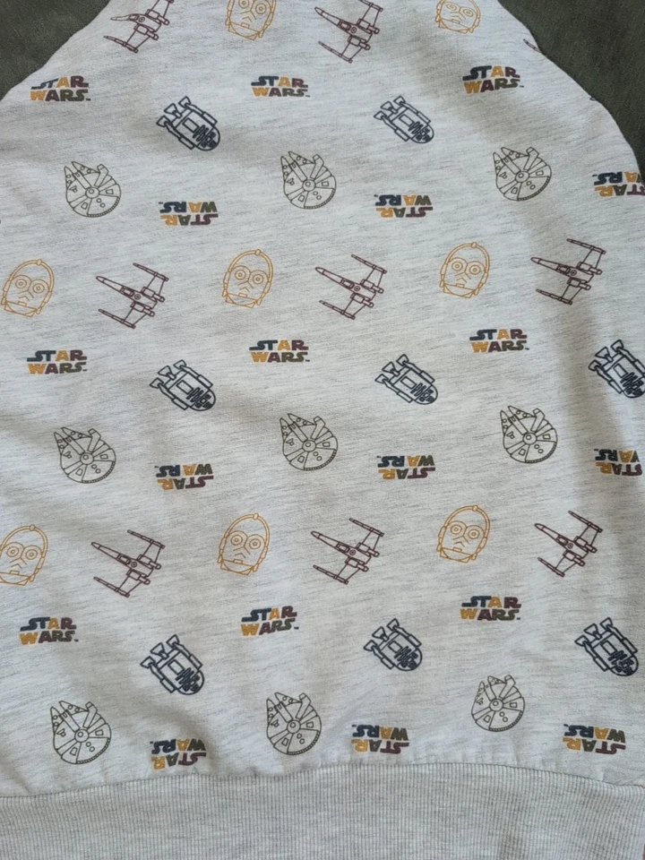 Sudadera polar Star Wars Jumping Beans Droids C3PO R2D2 se envía talla 12 usada en excelente estado Foto 2 de 4