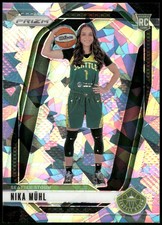 2024 Panini Prizm WNBA #146 Nika Muhl Ice Prizms