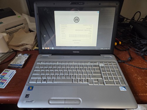 Toshiba Satellite L505-ES5018, Dual-Core T4400 2.2GHz, 8GB, 480GB SSD