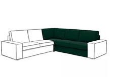 IKEA KIVIK Bezug für Eckteil, Tallmyra dunkelgrün 305.252.90 Original NEU