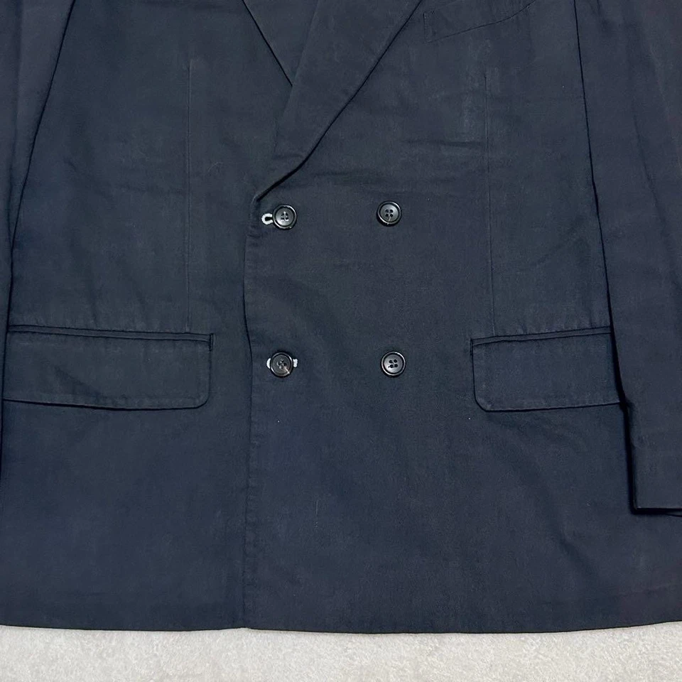 COMME des GARCONS Homme Plus AD1997 Traje Negro Conjunto Chaqueta Pantalones Foto 3 de 4