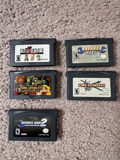 Nintendo Game Boy Advance Lot – Fire Emblem Advance Wars Final Fantasy VI