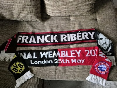 FC Bayern München Fanschals   Franck Ribéry & Wembley Finale 2013