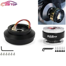 BK Steering Wheel Quick Release+Aluminum Hub Adapter 174H For Ford Mustang 84-04