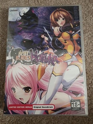 Beat Blades Haruka visual novel | Limited Edition CD | Mangagamer | Windows PC