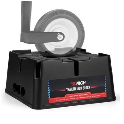 Trailer Jack Block, Heavy Duty 35000LBS Capacity RV Leveling Block Fit for 1pc