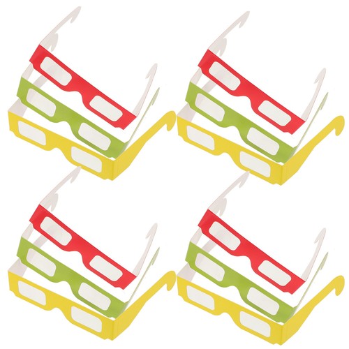  36 Teile Musik Festival Brillen Papierbrille Spezialeffekt Licht - Bild 10 von 12