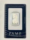 PAMP SUISSE 10 Gram .999 Fine SILVER BAR ~ Lady Fortuna Sealed