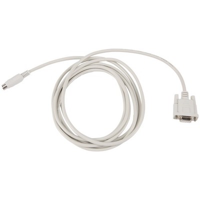  (R) DB9P zu 8P  Din RS232 Download Programmierkabel  8.2 Ft fuer SPS 4979