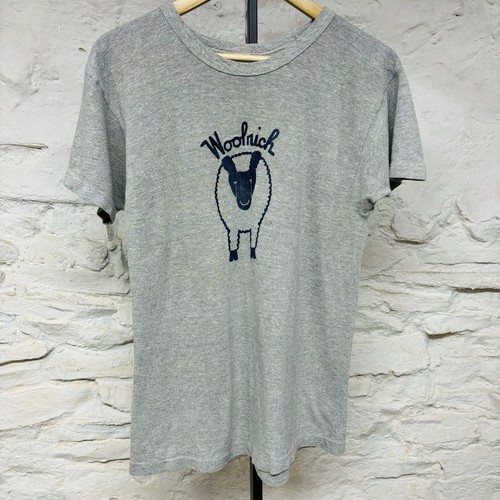 Vintage 80s Woolrich x Champion Sheep Graphic T Shirt Size Medium Rare