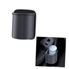 Car Storage Bag,Tissue Holder,Water Cup Holder,Rear Storage CUP HOLDER BLACK