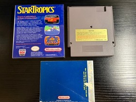 StarTropics - Nintendo NES - Game+Manual - Authentic - VG Condition