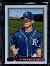 2021 Bowman Bobby Witt Jr. 1991 Chrome Rookie RC #91B-BW Royals