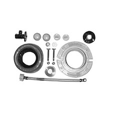 Mounting set for 1pc/2pc toilets 1/2"" connection US-version